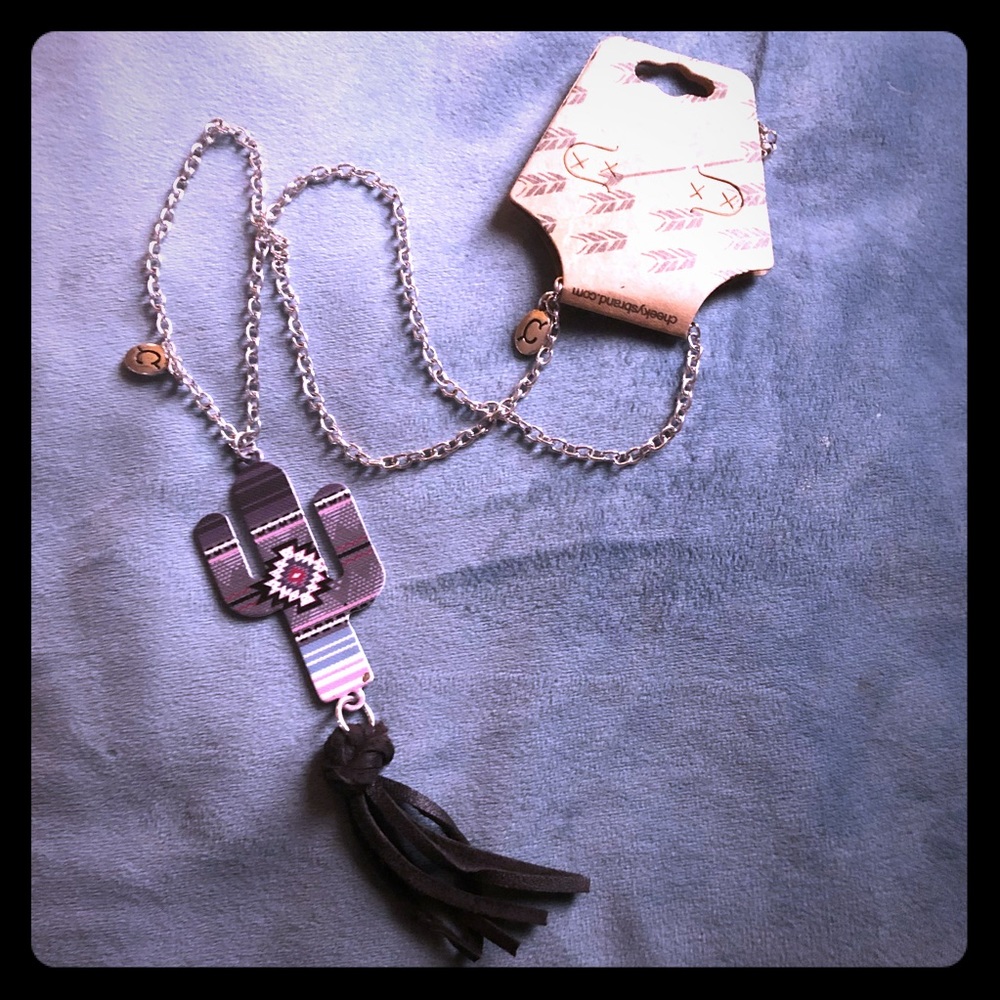 Cheeky’s brand necklace